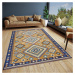 Hanse Home Collection koberce Kusový koberec Cappuccino 105874 Peso Yellow Purple - 160x235 cm
