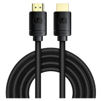 Kabel Baseus HDMI 2.1 8K 60 Hz 48 Gb/s / 4K 120 Hz / 2K 144 Hz 3D eARC QMS Dynamic HDR VRR ALLM 