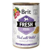 Brit Fresh Dog Veal with Millet 400g