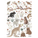 Arch samolepek 30x42 cm Australian Animals – Lilipinso