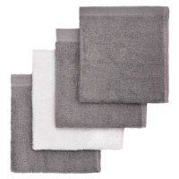 T-Tomi Koupací žínky grey/šedá, 25 x 25 cm, 4 ks