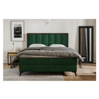 Čalouněná postel LOFT rozměr 160x200 cm Zelená