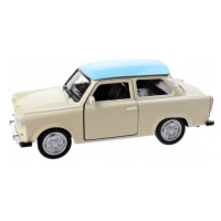 Kovový model 1:60 trabant béžový