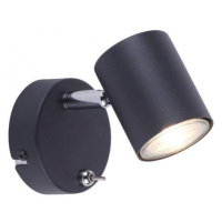 LD 11941-13 TARIK LED nástěnné svítidlo, antracit, nastavitelné, otočné, teplá bílá 3000K - LEUC