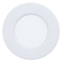 Zápustné svítidlo Eglo Fueva 5 LED / 2,7 W / Ø 8,6 cm / kov / bílá / teplá bílá