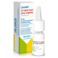 Livostin Nosní sprej 5mg suspenze 10 ml