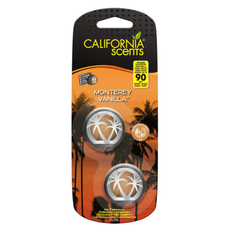 Vůně do auta California Scents Clip Monterey Vanilla