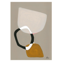 Paper Collective designové moderní obrazy Composition 03 (50 x 70 cm)