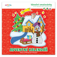 Vánoční omalovánky: Adventní kalendář