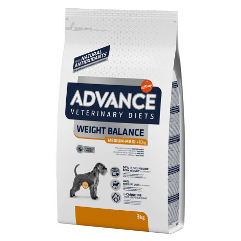 Advance Veterinary Diets Weight Balance Medium/Maxi - 2 x 3 kg Affinity Advance Veterinary Diets