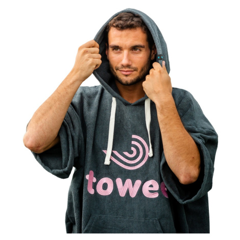 Towee Surf pončo růžová, 80 x 115 cm