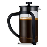 Konvička french press se stlačovacím sítkem 800 ml, černá