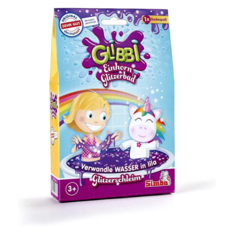 Glibbi Glitter Slime sliz třpytivý fialový, DP10 Simba