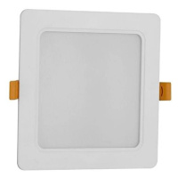 Avide Vestavný LED panel 12W studená čtvercový 14,5cm