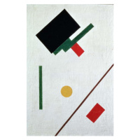 Obrazová reprodukce Suprematist Composition, 1915, Kazimir Severinovich Malevich, 26.7 × 40 cm