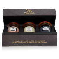 WOODWICK dárkový set 3× malá svíčka