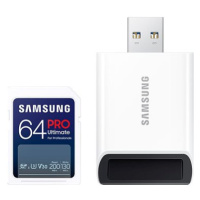 Samsung SDXC 64GB PRO ULTIMATE + USB adaptér