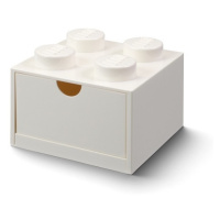 LEGO STORAGE - stolní box 4 se zásuvkou - bílá