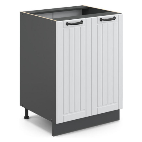 Vicco SPODNÍ SKŘÍŇKA KUCHYŇSKÉ LINKY Fame-Line Bílý venkovský dům 60 cm bez pracovní desky