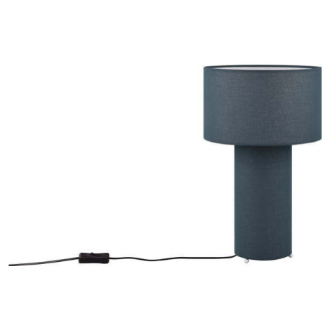 Tmavě modrá stolní lampa (výška 40 cm) Bale – Trio