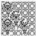 Šablona Cadence kolekce HomeDeco 45 x 45 cm - Ornamenty 7 Aladine