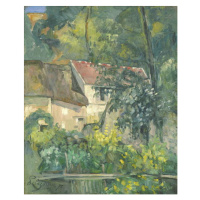 Obrazová reprodukce House of Père Lacroix, 1873, Paul Cezanne, 35x40 cm
