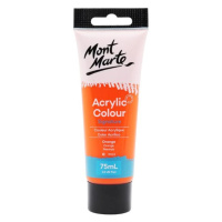 Akrylová barva Mont Marte 75 ml - oranžová