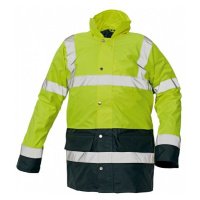 Zimní výstražný kabát SEFTON, žlutý/navy