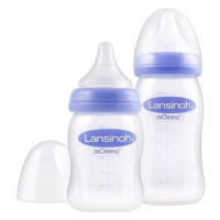 LANSINOH kojenecká láhev s NaturalWave savičkou (M) 240 ml 1 ks