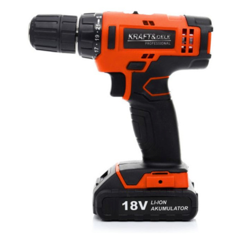 Kraft&Dele aku šroubovák 18 V / 1300 mAh Li-Ion KD1572 AKCE