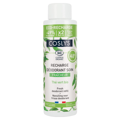 Coslys Deodorant bio zelený čaj 100 ml, náhradní náplň