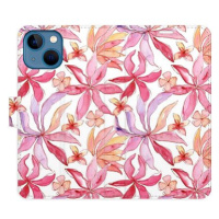 iSaprio flip pouzdro Flower Pattern 10 pro iPhone 13 mini