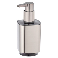 Wenko Dávkovač mýdla Auron 0,3 l plastový 7 cm x 16,5 cm x 8 cm stříbrný