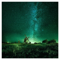 Fotografie Galaxy Rising, Jorgen Tannerstedt, 40x40 cm