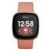 Chytré hodinky Fitbit Versa 3 FB511GLPK / 41 mm / GPS / Pink Clay/Soft Gold Aluminum / ZÁNOVNÍ