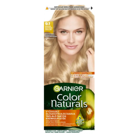 Garnier Barva na vlasy Color Naturals 9.1 velmi světlá blond popelavá