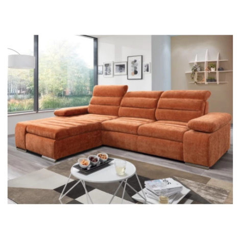 Oranžové sedací soupravy