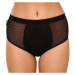 Bodylok Menstruační kalhotky Bambus Hi-Waist Black silná menstruace (BD2204) S