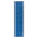 Hanse Home Collection koberce Běhoun Basic 105425 Jeans Blue - 80x200 cm