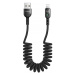 Mcdodo CA-6410 USB to Lightning, pružina, 1,8m