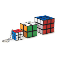 Rubikova kostka  sada trio 3x3 + 2x2 a 3x3 přívěšek