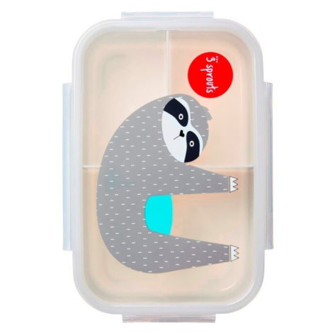 3 SPROUTS - Krabička na jídlo Bento Sloth Gray