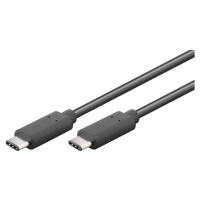 PremiumCord ku31cc1bk propojovací micro USB 3.1, male/male, 1m Černá