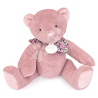 Plyšový medvídek L'Ours Doudou® Bear Pink Doudou et Compagnie růžový 25 cm od 0 měsíců