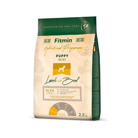 Fitmin Mini Puppy Lamb & Beef 2,5 kg