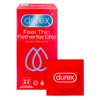 DUREX Feel Thin Extra Lubricated Kondomy 12 ks