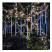 VOLTRONIC® 59611 Vánoční LED osvětlení - padající sníh - 480 LED modrá