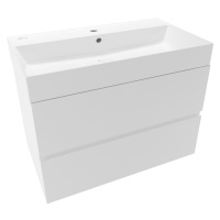 Koupelnová skříňka s umyvadlem Naturel Verona 80x50x45,5 cm bílá mat VERONA80BMU2