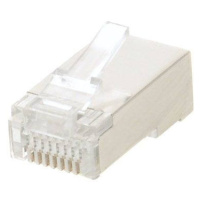 100-pack,Datacom RJ45, CAT5E, STP, 8p8c, stíněný, neskládaný, na licnu (lanko)