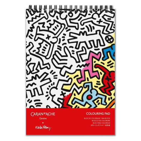 Caran d´Ache Caran d'Ache, CC0454.023, antistresové omalovánky, Keith Haring